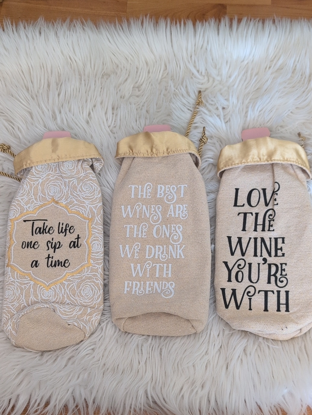 Wine Bottle Gift Bag Bundle